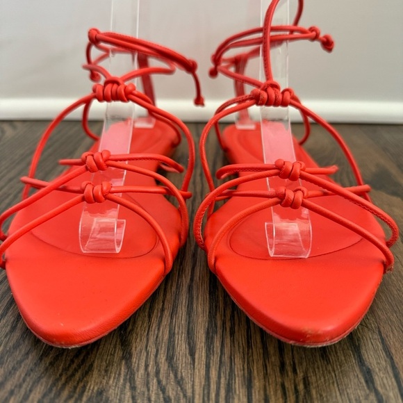 Vince Kenna knotted scrappy ankle sandals size 8.5 - Picture 4 of 8